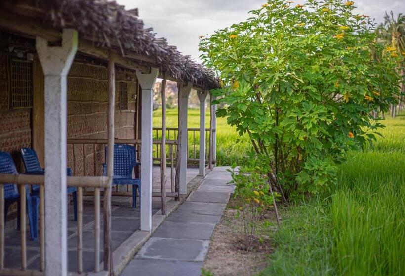 اتاق استاندارد سه تخته با بالکن, Om Home Hampi
