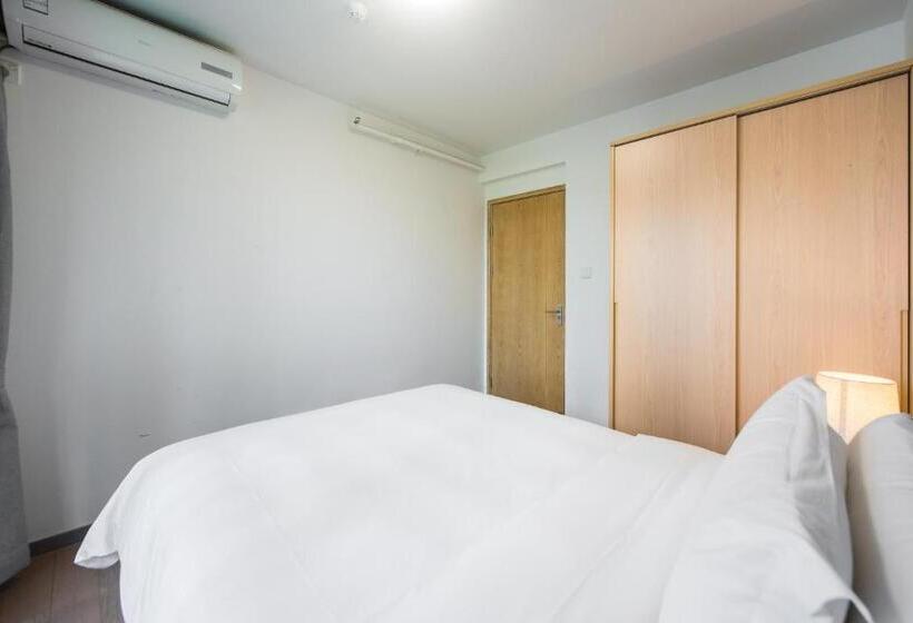 带3个卧室的公寓, Wesu Weisu Service Apartment   Shenzhen University Nanshan Science And Technolog Park