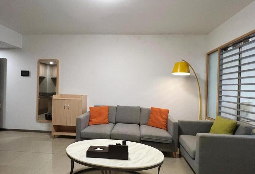 ２ベッドルームアパートメント, Wesu Weisu Service Apartment   Shenzhen University Nanshan Science And Technolog Park