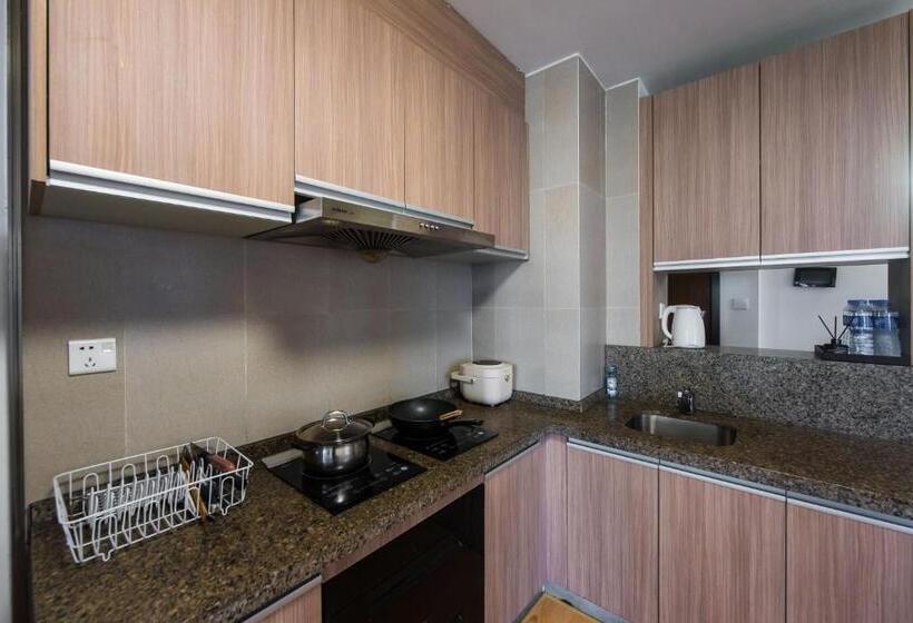 带3个卧室的公寓, Wesu Weisu Service Apartment   Shenzhen University Nanshan Science And Technolog Park