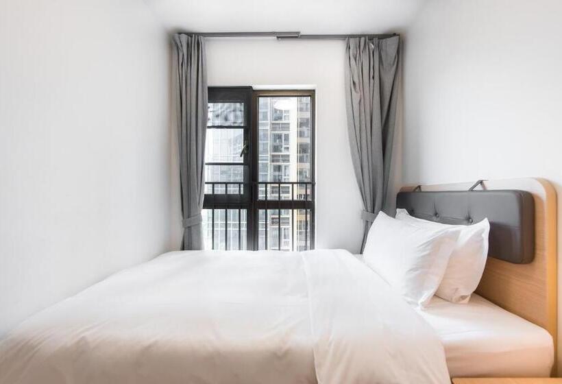 带3个卧室的公寓, Wesu Weisu Service Apartment   Shenzhen University Nanshan Science And Technolog Park