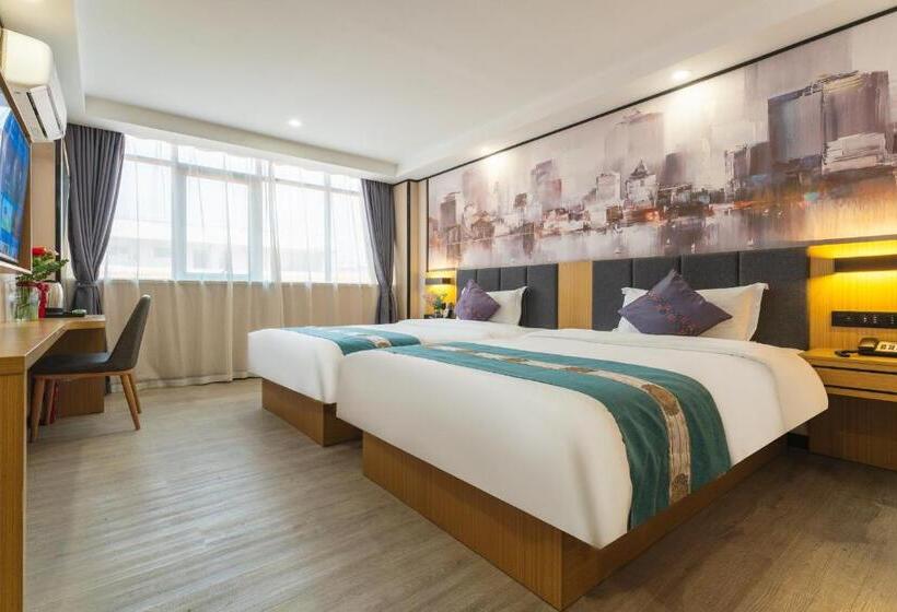 Quarto Estandar, Amemouillage Inn   Guangzhou Railway Station Xicun Metro Station