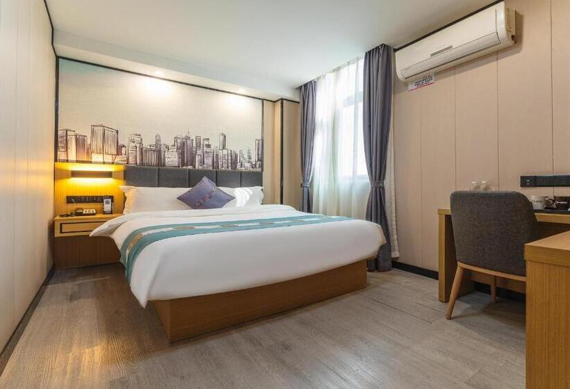 Quarto Deluxe, Amemouillage Inn   Guangzhou Railway Station Xicun Metro Station