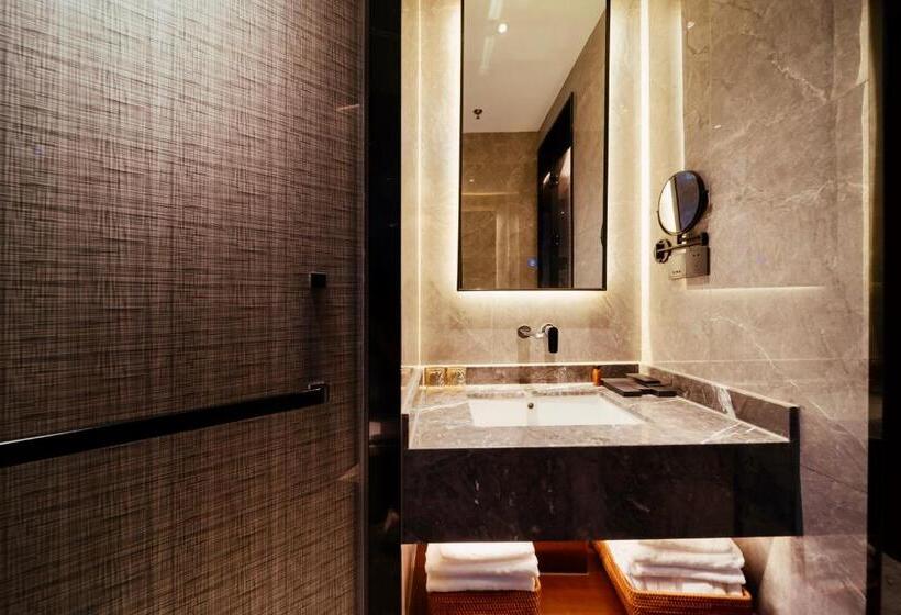 스탠다드 룸 퀸사이즈 침대, Jingmao Alley Hotel   Beijing Wangfujing Dongsi Subway Station Branch