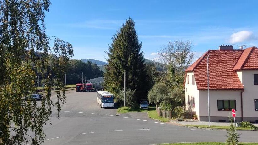 标准间带阳台, Penzion Bystřička