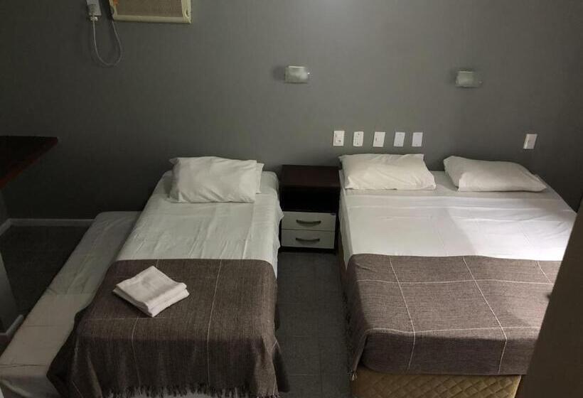 Четырехместный Номер Стандарт, Hanna Praia Hotel   Florianópolis