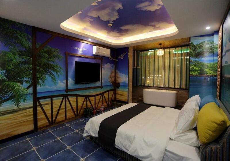 Quarto Estandar Temático, Thank Inn Plus Cangzhou Suning Sushui