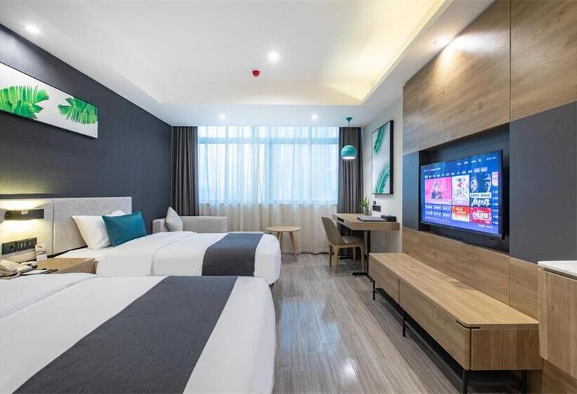 Номер Премиум, Thank Inn Plus Shaoguan Qujiang District Maba
