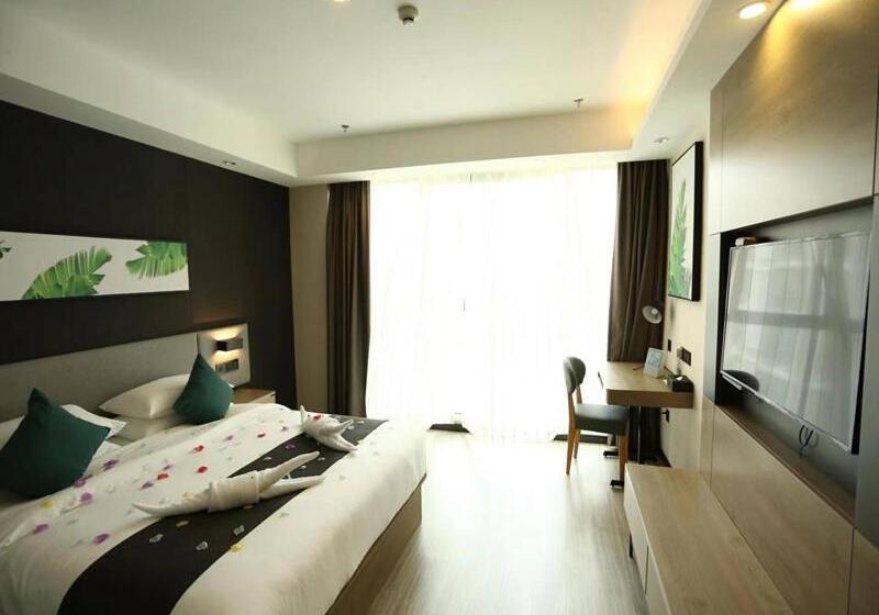 Номер Superior, Thank Inn Plus Suqian Sihong Hongze Lake Avenue