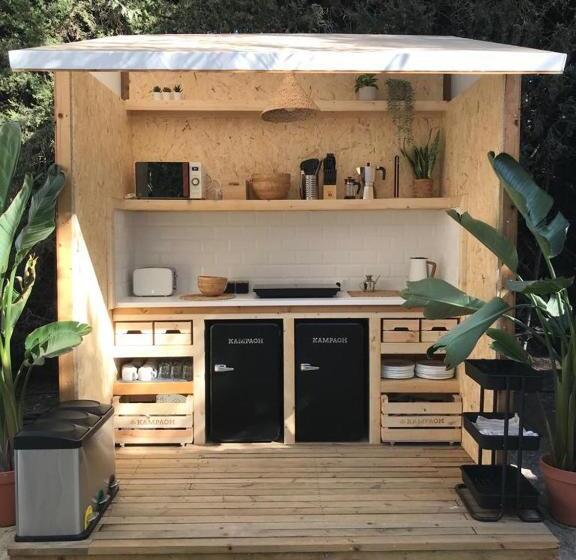 Кровать в Общей Комнате, Kampaoh Hostel El Palmar