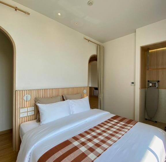 침실 2개 디럭스 아파트, Punn Hotel Korat