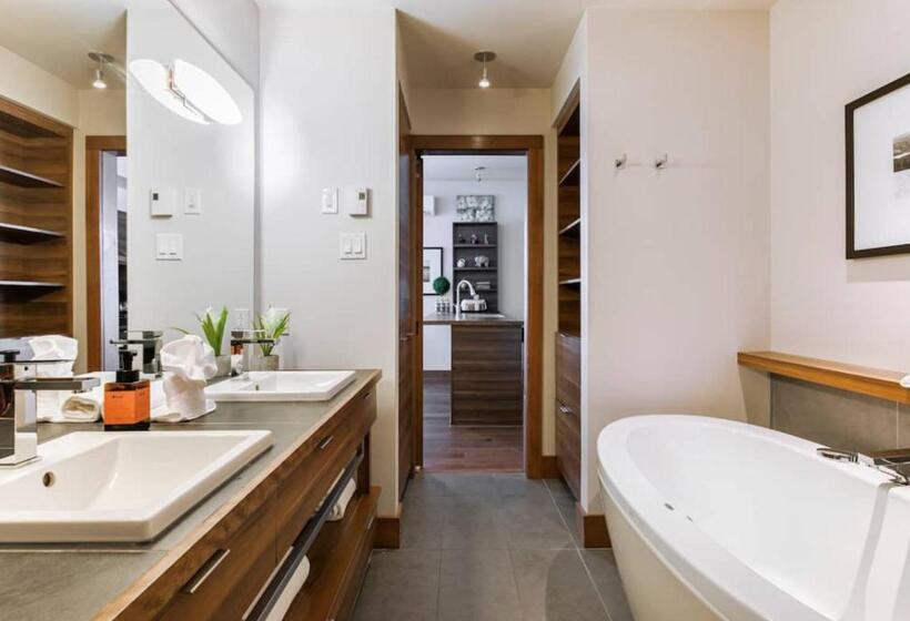 Апартаменты 1 Спальня, Suites Sur Lac Superieur Mont Tremblant