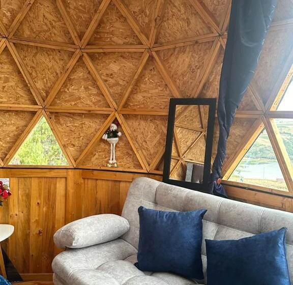 Номер Deluxe Вид на Озеро, Lago De Tota Playa Blanca Glamping Kairos
