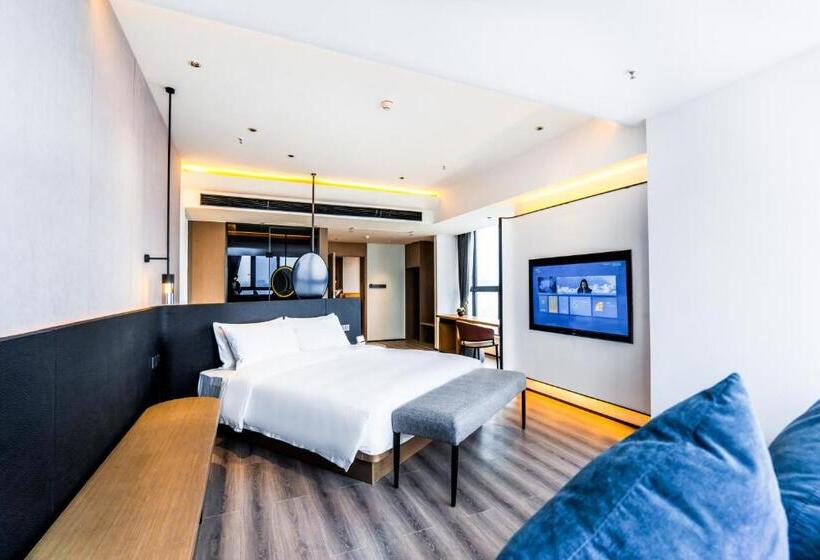 اتاق لوکس با تخت بزرگ, Yunmu Hotel Luzhou