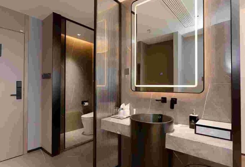 اتاق استاندارد با 2 تخت دوبل, Yunmu Hotel Luzhou