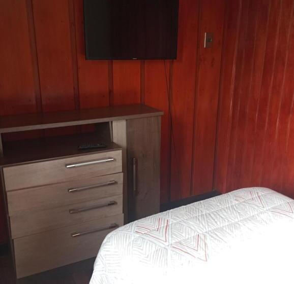 스탠다드 싱글 룸 공동욕실, Hostal Tierra De Pehuen