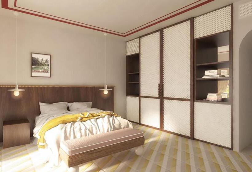 Deluxe Kamer met Kingsize Bed, Boutique Hôtel Responsable Et Restaurant Basgi Basgi