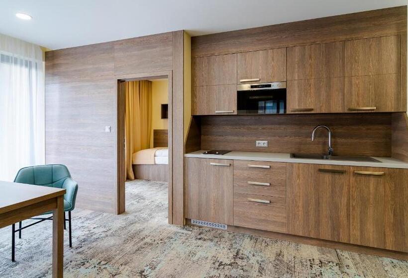 آپارتمان 1 خوابه با چشم‌انداز, Spa & Wellness Hotel Fitak