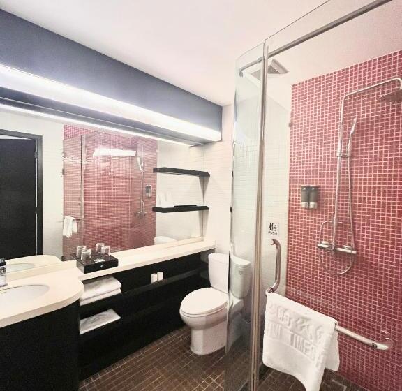 带特大床的豪华房间, Tianshui Times Hotel Zhangjiagang