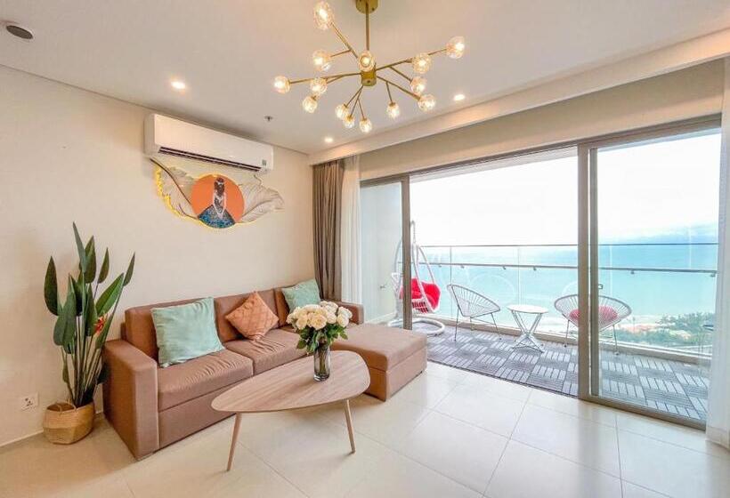 آپارتمان 1 خوابه با چشم‌انداز دریا, The Song Luxury Apartment By Lisa House