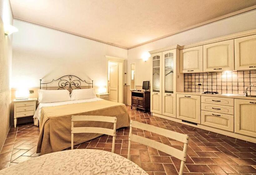 带露台的小型套房, Fonteluce Rooms & Family Lodges
