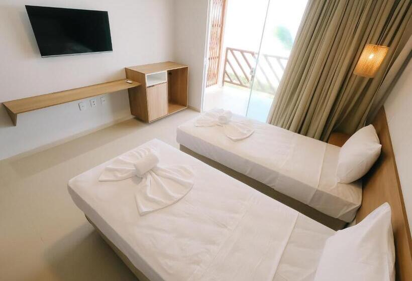 침실 1개 수피리어 아파트, Oiti Beach Resort Tutoia