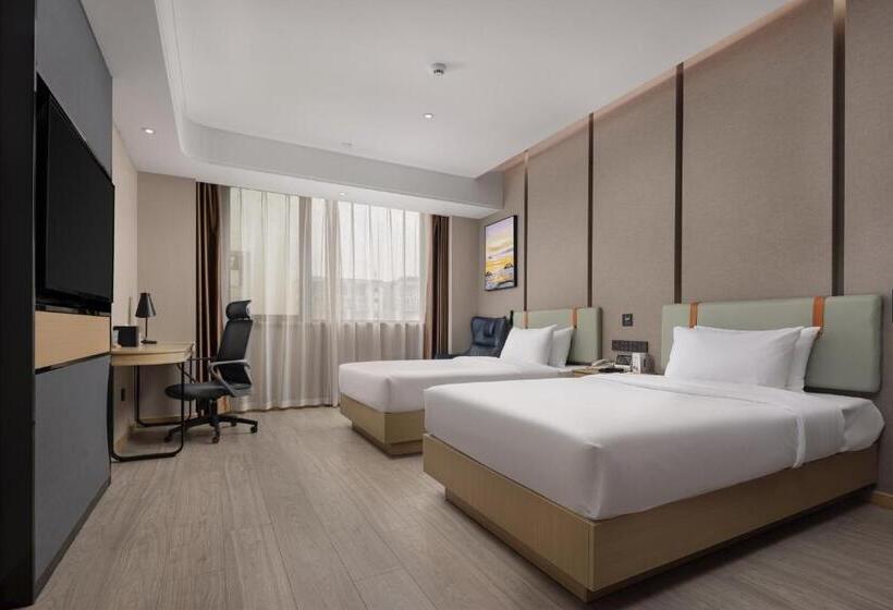 Quarto Deluxe, Wanda Yue Suzhou Huangdai