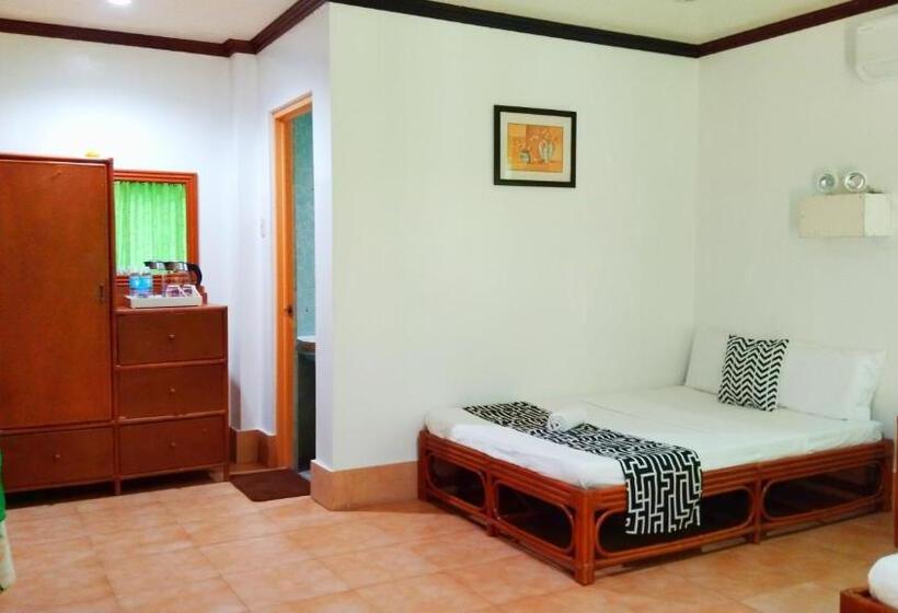 اتاق استاندارد با بالکن, Hmc Guesthouse  Malapascua Island Air Conditioned Room #1