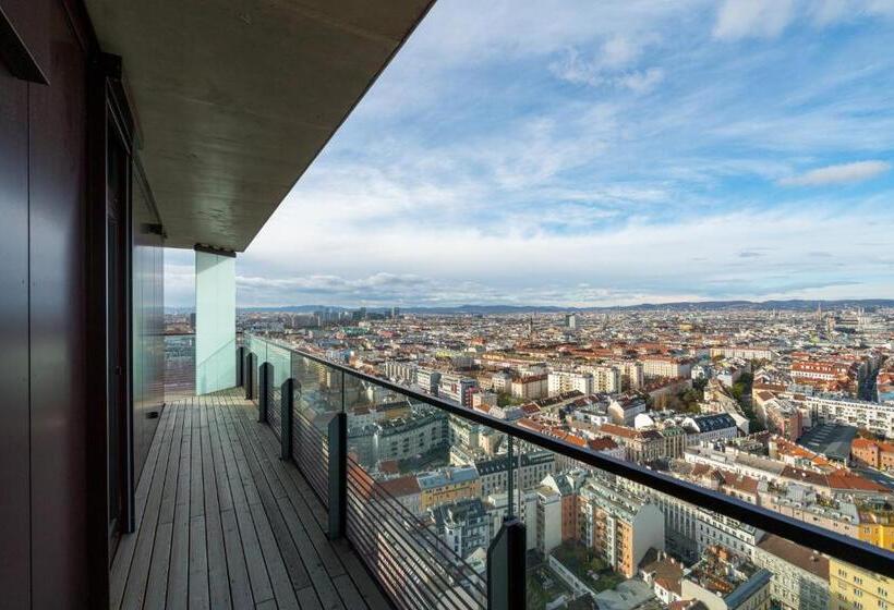 1침실 펜트하우스 아파트, Vienna Residence, Donaukanal   Landstraße