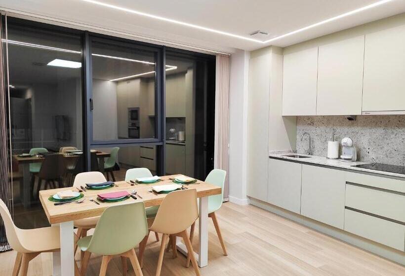 带2个卧室的公寓, Apartamentos Centro Oviedo Caveda