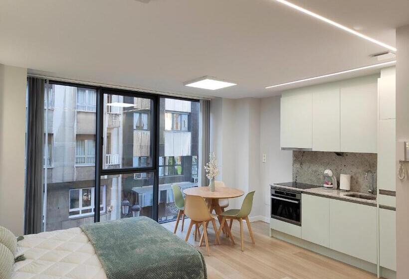 豪华工作室, Apartamentos Centro Oviedo Caveda