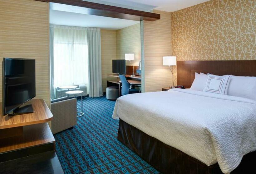 Люкс Кровать Кинг, Fairfield Inn & Suites By Marriott Detroit Troy
