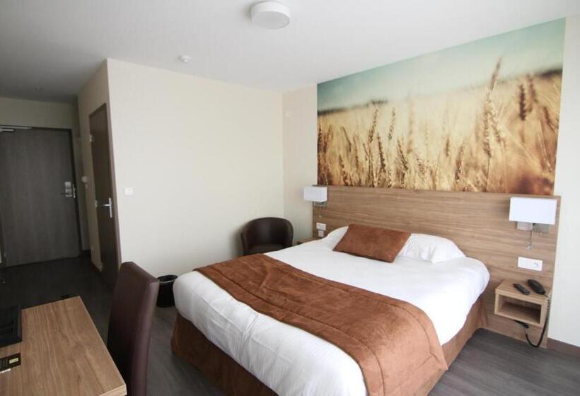 غرفة قياسية مزوَّدة بشُرفة, Logis Hôtel   La Chambre D Amiens