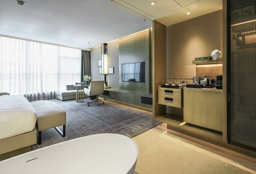 デラックスルーム, Chengdu Marriott Hotel Financial Centre