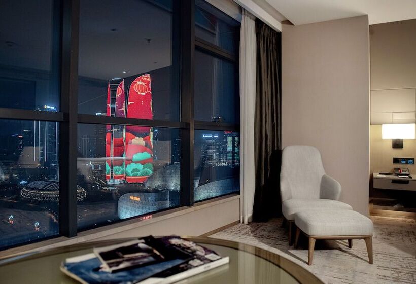 デラックスルーム, Chengdu Marriott Hotel Financial Centre