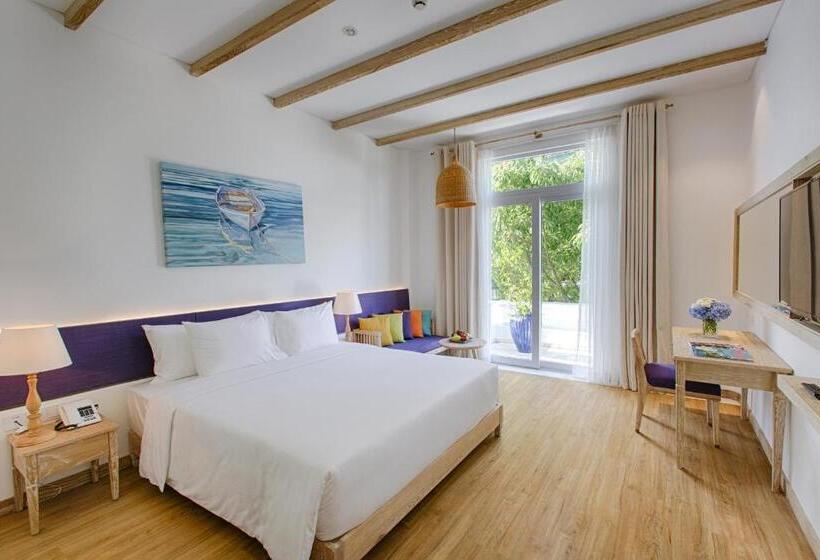 اتاق دلوکس با تخت کینگ و چشم‌انداز شهر, Risemount Premier Resort Danang