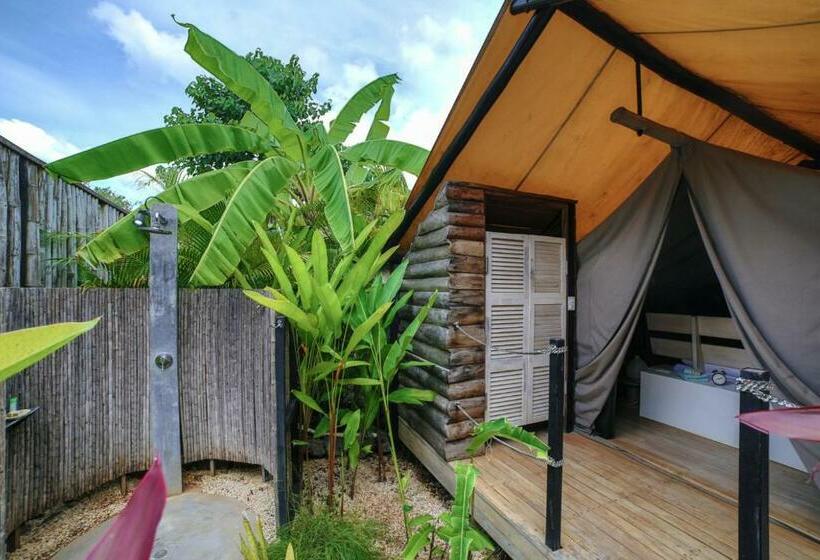 디럭스 룸, Glamping Hotel Flor Y Bambu