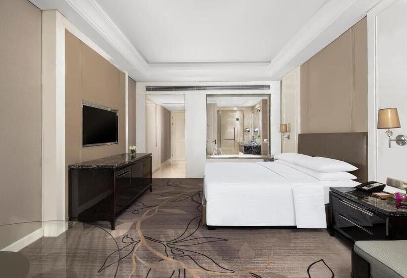 Quarto Deluxe Cama King, Zhejiang Taizhou Marriott