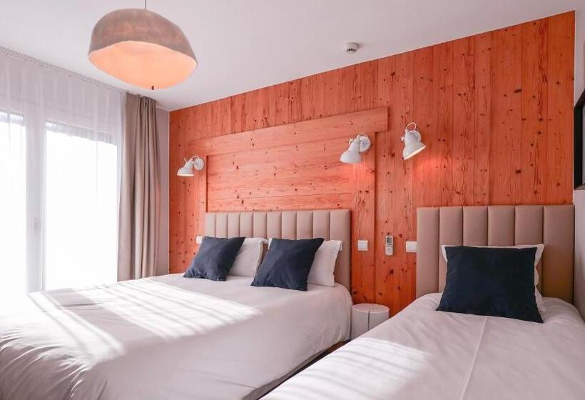 Номер Стандарт Трехместный, Chalet Hôtel Des 2 Gares