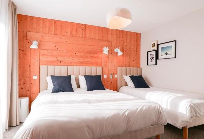 Номер Стандарт Трехместный, Chalet Hôtel Des 2 Gares