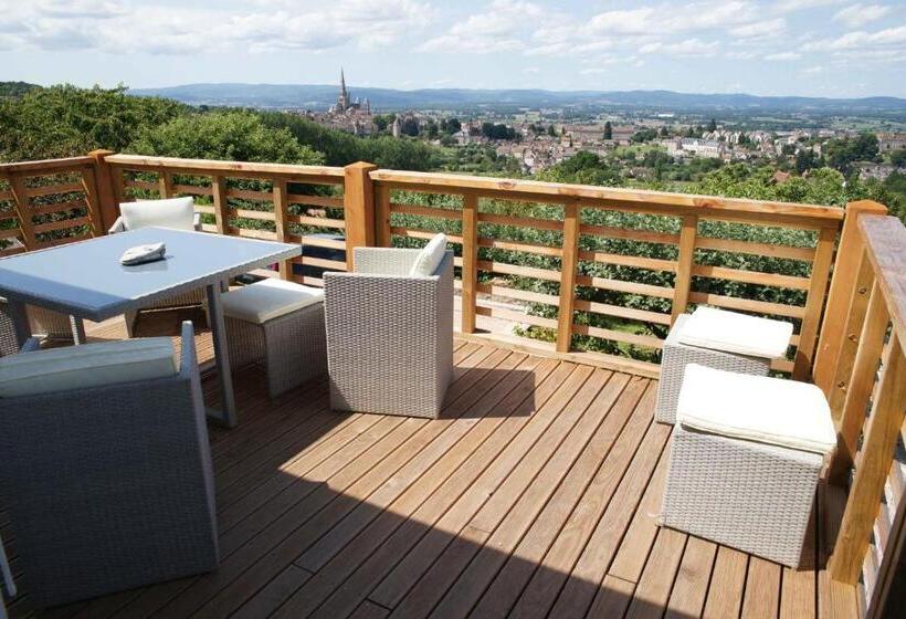 Номер Economy с общей ванной комнатой, Chambres D Hotes à Autun
