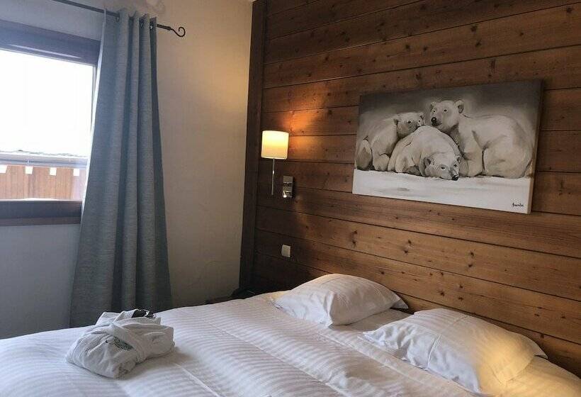 Номер Комфорт, Hôtel Carlina By Les Etincelles