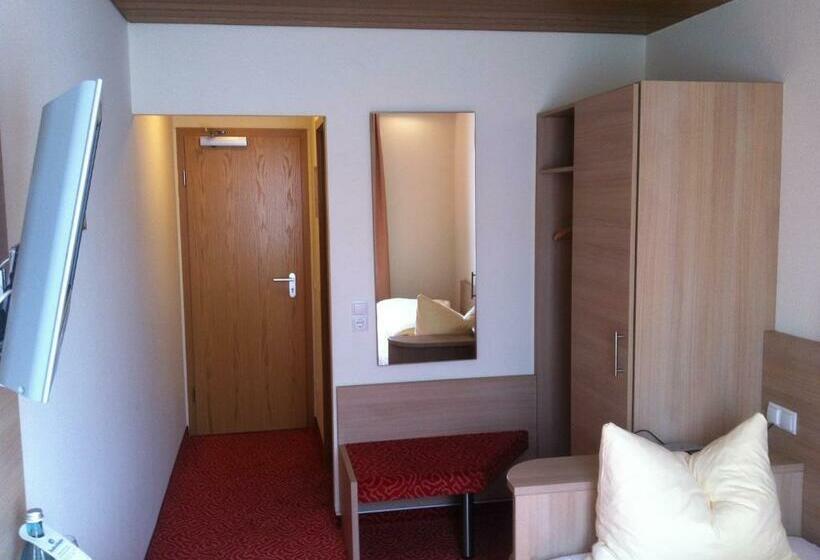 스탠다드 싱글 룸 강 전망, Tauberhotel Kette