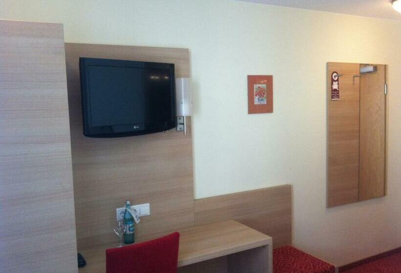 스탠다드 싱글 룸 도시 전망, Tauberhotel Kette