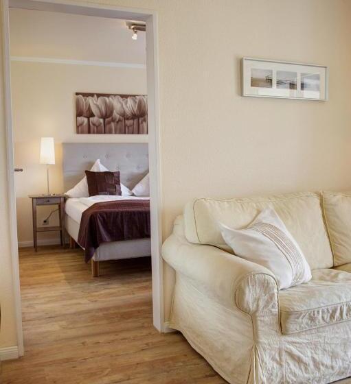 Полулюкс с Балконом, Das Frühstückshotel Sankt Peter Ording