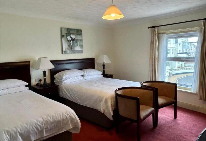 스탠다드 싱글 룸 싱글침대, Sandringham Hotel   Seafront, Sandown   Free Car Ferry