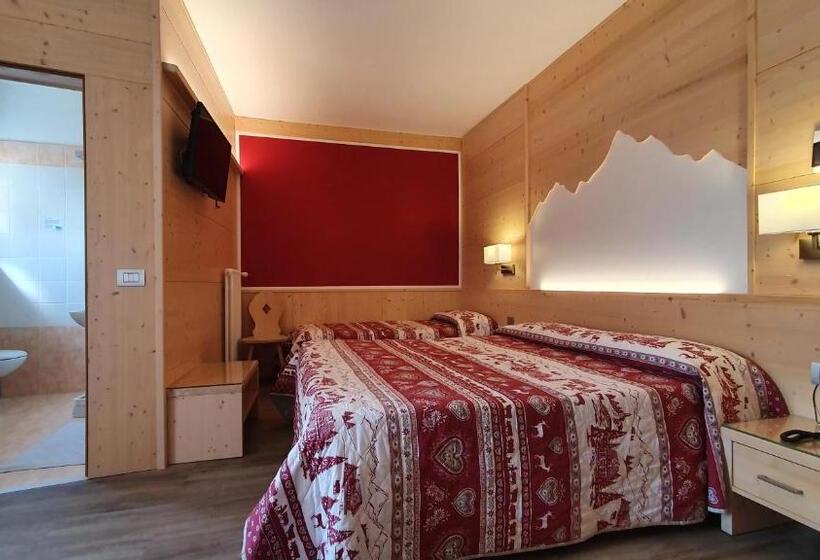 スタンダード４人部屋, La Montanina Hotel In Val Di Non