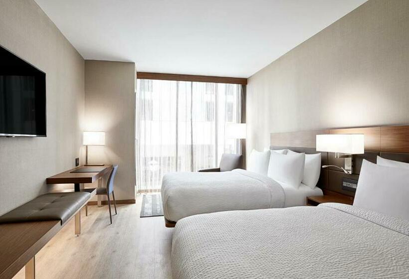 חדר סטנדרט שתי מיטות זוגיות, Ac Hotel By Marriott Raleigh North Hills