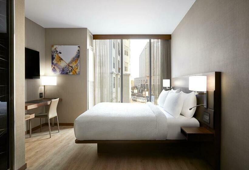 חדר סטנדרט עם מיטת קינג, Ac Hotel By Marriott Raleigh North Hills