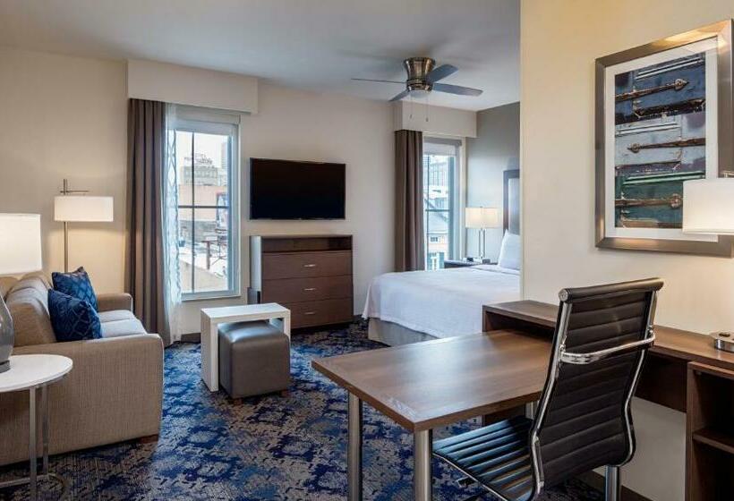 Люкс Кровать Кинг, Homewood Suites By Hilton New Orleans French Quarter